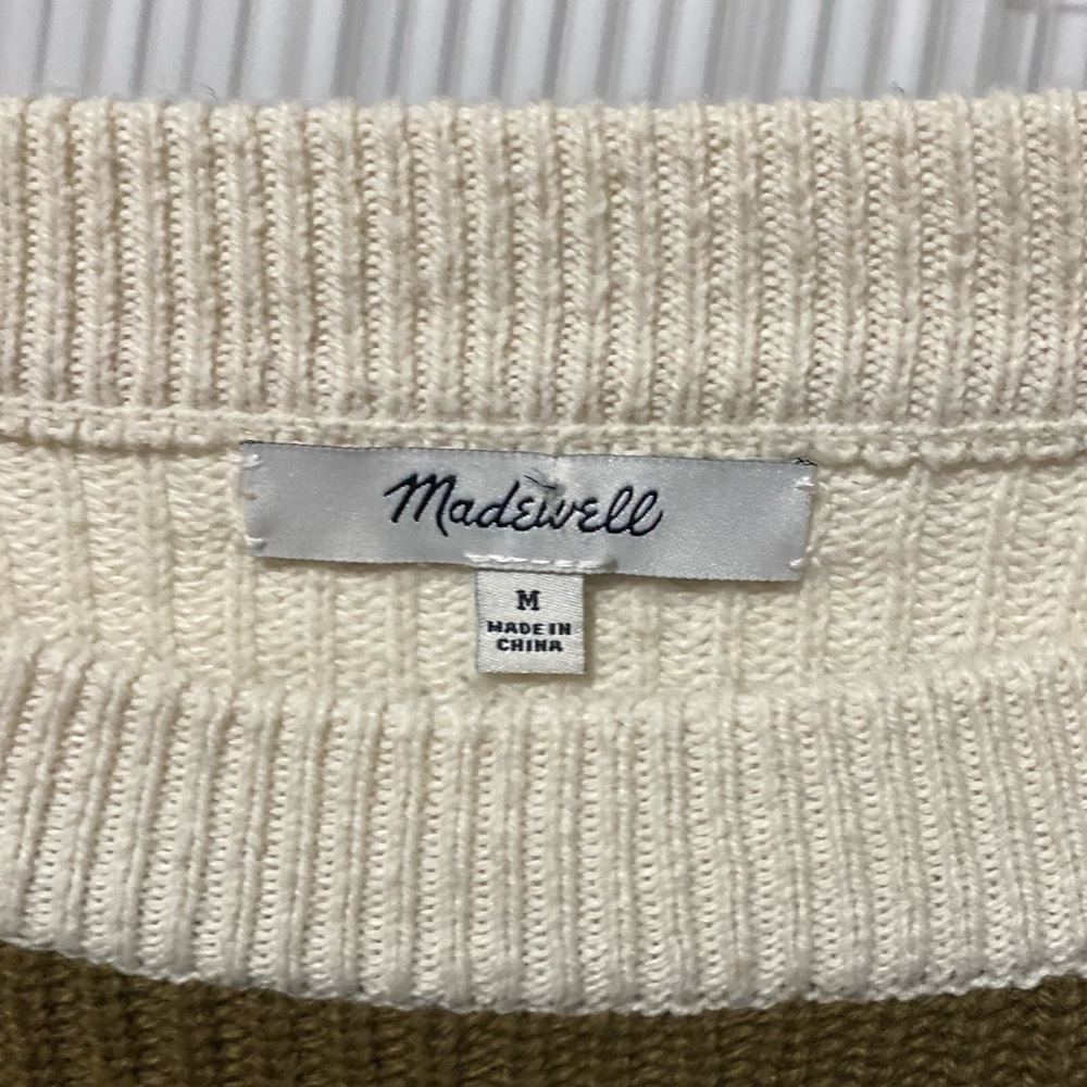 Madewell Patch Pocket Pullover Stripe Sweater - image 4